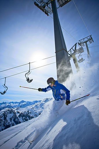 Skigebiet - Sporthotel Samedan Engadin Graub�nden Schweiz