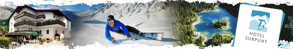 Skiurlaub in der Alpenarena Flims Laax. Das Hotel Surpunt*** liegt in ruhiger Lage in Flims Waldhaus